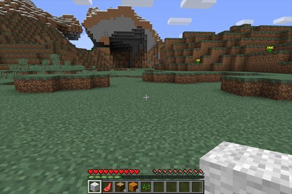 マイクラ動作画面